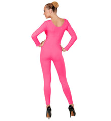 Déguisement Justaucorps à manches Langues Rose / costume combinaison à manches langues rose / La maison du déguisement