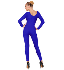 Déguisement Justaucorps à manches Langues Bleu / costume combinaison à manches langues bleu / La maison du déguisement
