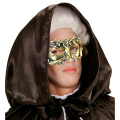 Masque Colombine Baroque Bronze De Luxe / Loup Baroque Or / Loup Vénitien Dorée / La Maison Du Déguisement