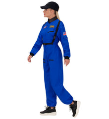 Déguisement Astronaute Bleu Femme / Costume cosmonaute Bleu Adulte / La Maison Du Déguisement