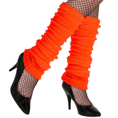 Guêtres Années 80 Violet Fluo Disco / Jambières Violet Fluo / La Maison Du Déguisement