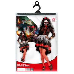 Déguisement Jour Des Morts Avec Voile à Fleurs Adulte / Costume Fiancée Zombie Mexicain Femme / La Maison Du Déguisement