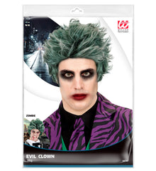 Perruque Clown Maléfique / Perruque Joker Maléfique / La maison du déguisement