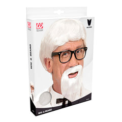 Perruque Kentucky colonel / Perruque et Barbe Kentucky Colonel / La Maison Du Déguisement