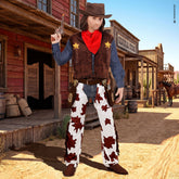 Déguisement Cowboy Enfant / Costume Cow Boy Western Nevada Enfant / La Maison Du Déguisement