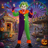 Déguisement Joker Démoniaque Enfant / Costume Clown Terrifiant Halloween / la Maison Du Déguisement