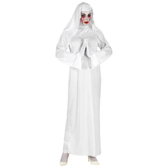 Déguisement Bonne Sœur Fantomatique Adulte / Costume Nonne Blanche Religieuse Halloween Femme / La Maison Du Déguisement