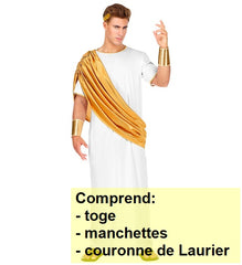 Déguisement Jules César / Costume Empereur Romain / Costume Grec Homme / La Maison Du Déguisement
