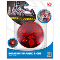 Sirène Rouge / Sirène Lumineuse Avec Lumière LED Rotative Rouge / La Maison Du Déguisement