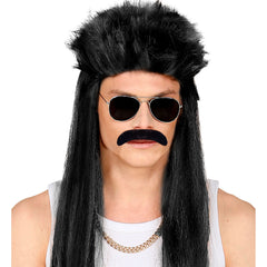 Moustache Gentleman Noir / Moustache Style année 70s Noir / La Maison Du déguisement