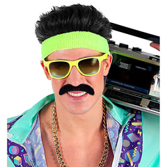 Moustache Gentleman Noir / Moustache Style année 70s Noir / La Maison Du déguisement