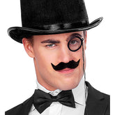 Moustache Ambassadeur noir / Moustache 1900 Noir / La Maison Du Déguisement