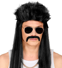 Moustache Macho Noir / Moustache 1970, 80s / La Maison Du Déguisement