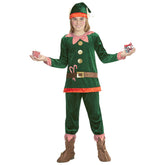 Déguisement Lutin De Noël Enfant / Costume Elf Qui Aide Le Père Noël Enfant / La Maison Du Déguisement