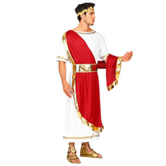 Location Déguisement Jules César Luxe Adulte / Location Costume Empereur Romain Luxe Homme / La Maison Du Déguisement