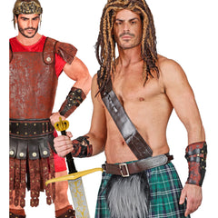 Protège Bras Simili Cuir Centurion Romain / Bracelets Gladiateur / Bracelets Soldat Grec / La Maison Du déguisement