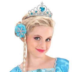 Diadème princesse avec pierres Bleu / Couronne princesse avec pierres Bleu / La Maison du Déguisement
