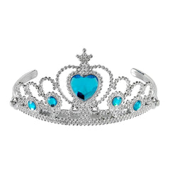 Diadème princesse avec pierres Bleu / Couronne princesse avec pierres Bleu / La Maison du Déguisement