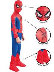 Déguisement Spider-Man Enfant / Costume Super Héros Spiderman Licence Officielle Marvel / La Maison Du Déguisement