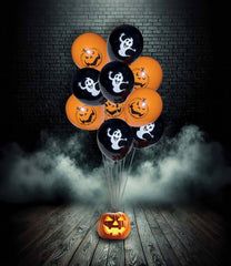 Ballon Halloween Par 10 / 10 Ballons Fantôme et Citrouilles Halloween / La Maison Du Déguisement