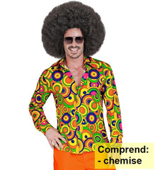 Location Chemise Disco Année 70 Adulte / Location Chemise Année 70 Groovy Style Homme / La Maison Du Déguisement