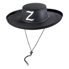 Chapeau Zorro Noir / Chapeau Bandit Noir / La Maison du Déguisement