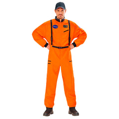 Déguisement Astronaute Orange / Costume Cosmonaute Orange / La Maison Du Déguisement
