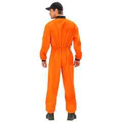 Déguisement Astronaute Orange / Costume Cosmonaute Orange / La Maison Du Déguisement