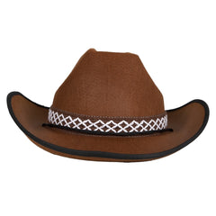 Chapeau Cowboy Marron / Chapeau Western / Chapeau Cow-boy marron / La Maison du Déguisement