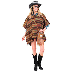 Déguisement Poncho Western Réversible / Costume Poncho Mexicain / La Maison Du Déguisement