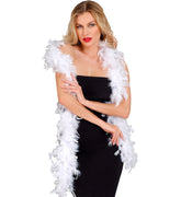 Boa en Plumes Blanc / Boa blanc / La Maison Du Déguisement