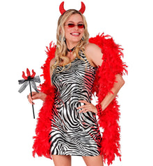 Boa en Plumes Rouge / Boa Rouge / La Maison Du Déguisement