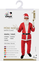 Déguisement Père Noël Adulte / Costume Santa claus Américain / La Maison Du Déguisement