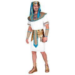Location Déguisement Pharaon Blanc / Location Costume Egyptien Blanc / La Maison Du Déguisement