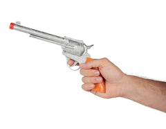 Pistolet de Cowboy Argent / Revolver De Cowboy / Pistolet Western Argent / La Maison Du Déguisement