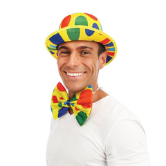 Nœud Papillon Géant Clown / Noeud papillon géant à pois / La Maison du Déguisement