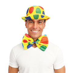 Nœud Papillon Géant Clown / Noeud papillon géant à pois / La Maison du Déguisement