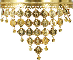Diadème Princesse Jasmine / Serre tête Danseuse Orientale / Serre-Tête Métallique Médailles d'or / La Maison Du Déguisement