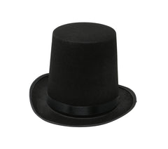 Chapeau Haut de Forme Noir / Chapeau Rocambole Noir / La Maison Du Déguisement