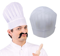 Toque De Cuisinier En Papier / Toque De Chef Cuisinier Adulte / La Maison De Déguisement