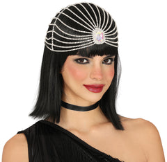 Coiffe Pierres Précieuses Argent / Diadème Pierres Précieuses BM / La Maison Du Déguisement