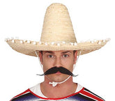 Sombrero Paille Beige / Sombrero Mexicain Paille / La Maison du Déguisement