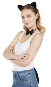 Set De Chat Noir / Kit de Chat / Ensemble d’accessoires Déguisement Chat / La Maison Du Déguisement