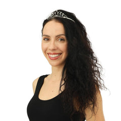 Diadème Princesse Argent / Couronne Black Swan Argent En Métal / La Maison Du Déguisement