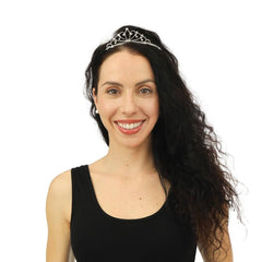 Diadème Princesse Argent / Couronne Black Swan Argent En Métal / La Maison Du Déguisement