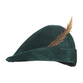 Chapeau De Prince Des Voleurs avec Plume / Chapeau de Robin des Bois / La maison du déguisement