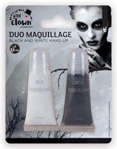 Maquillage Duo Fard Blanc et Noir / Duo Maquillage Noir et Blanc / La Maison Du Déguisement