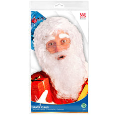 Barbe Blanche Longue et Frisée / Perruque et Barbe Blanche / La Maison Du Déguisement