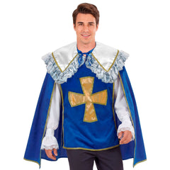 Déguisement Mousquetaire Bleu Adulte / Costume Mousquetaire Bleu Homme / La Maison Du Déguisement