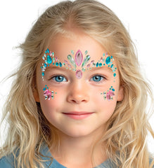 Strass Autocollant Pour Le Visage Licorne / Bijoux Paillettes Autocollantes Licorne / La Maison Du Déguisement